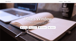 Desktop Screenshot of mikeswindow.com